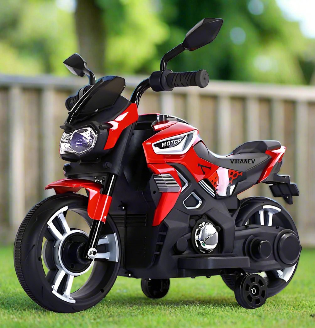 1188F Motorcycle 6V Battery Operated Ride On Bike for Kids - 1 to 6 years