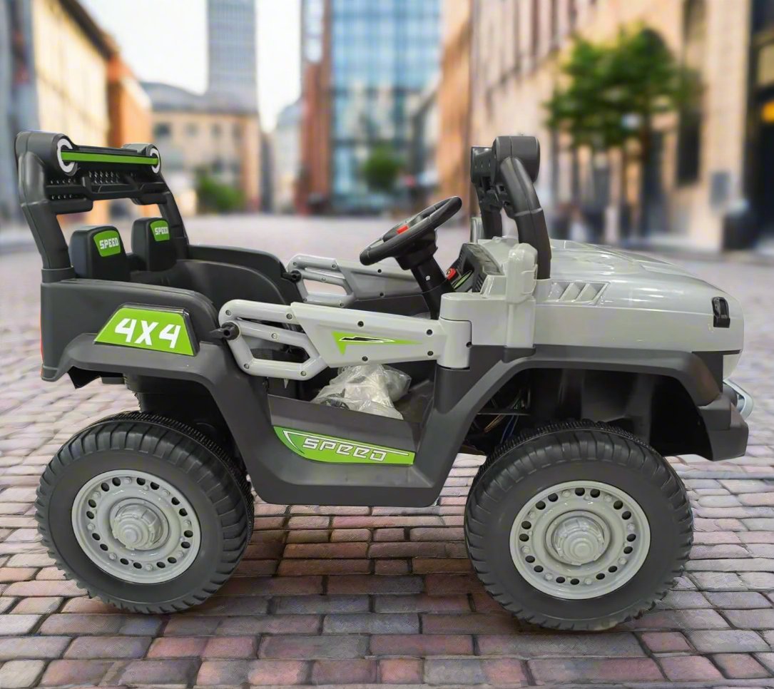 Kids 12V Electric Battery Operated Hummer Jeep with 4 Motors - Model 1199 - 2 to 6 years
