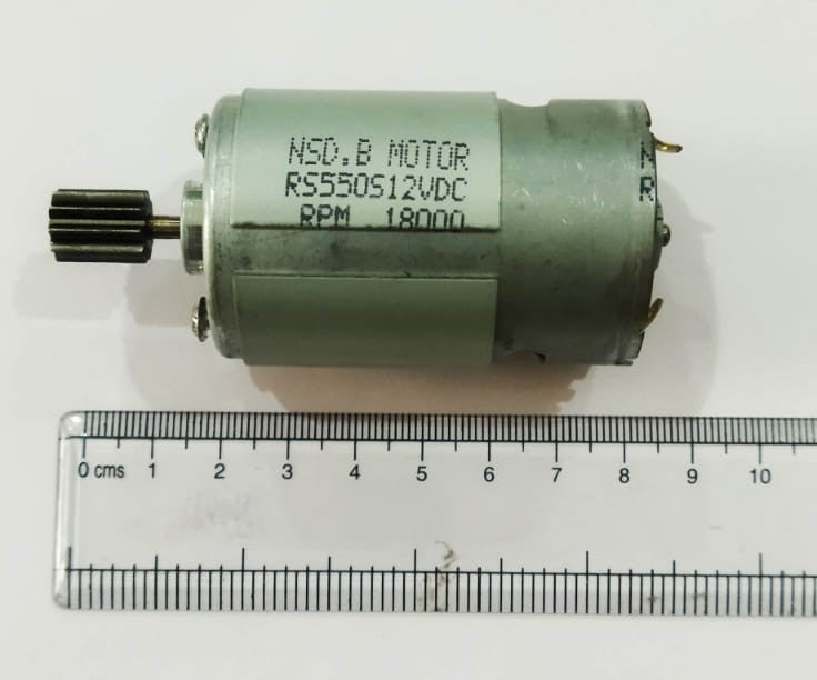 12V 18000 RPM Motor WITH Sprocket for Kids Rideon Gearbox - NO Returns