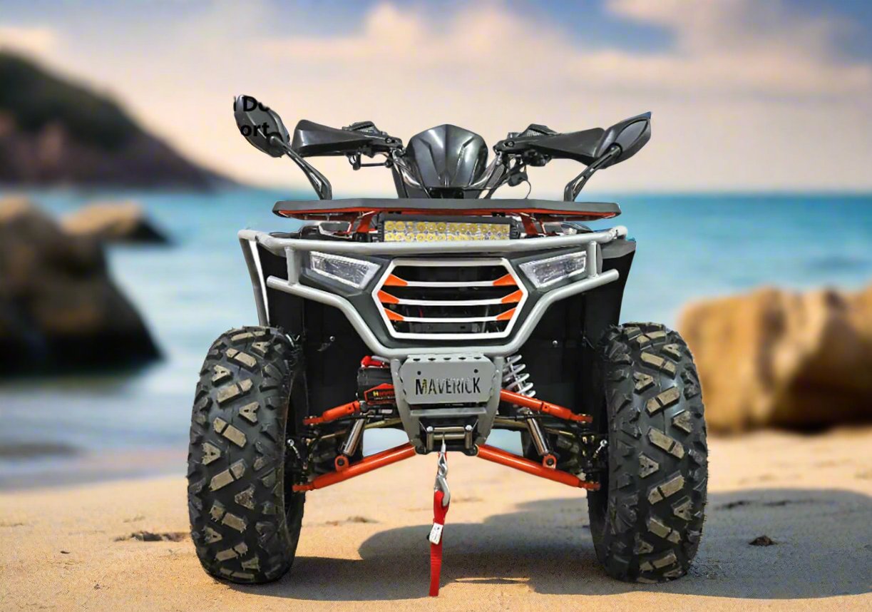 200CC MAVERICK ATV 4 Stroke Petrol Engine Automatic Transmission (Quad Bike) Off-Road ATV - 12 to 100 years old - NO RETURNS