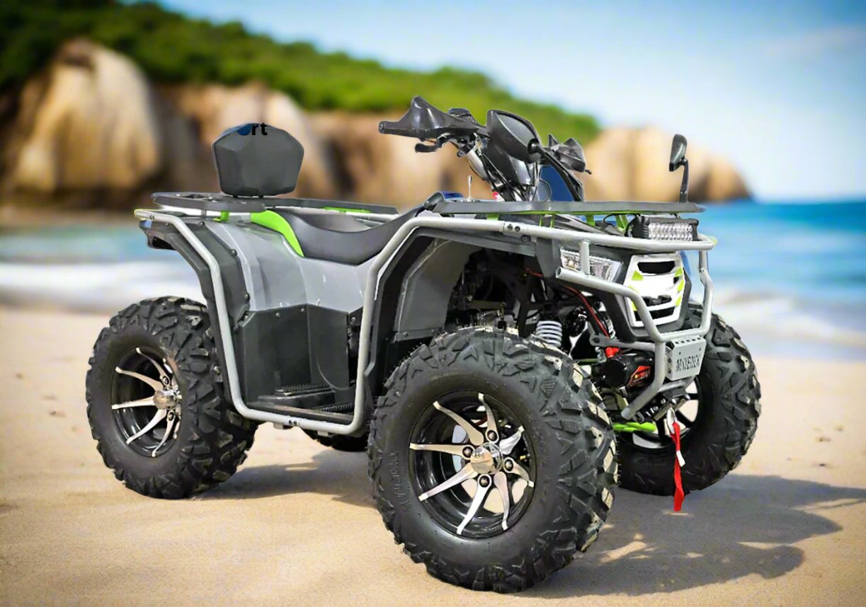 200CC MAVERICK ATV 4 Stroke Petrol Engine Automatic Transmission (Quad Bike) Off-Road ATV - 12 to 100 years old - NO RETURNS