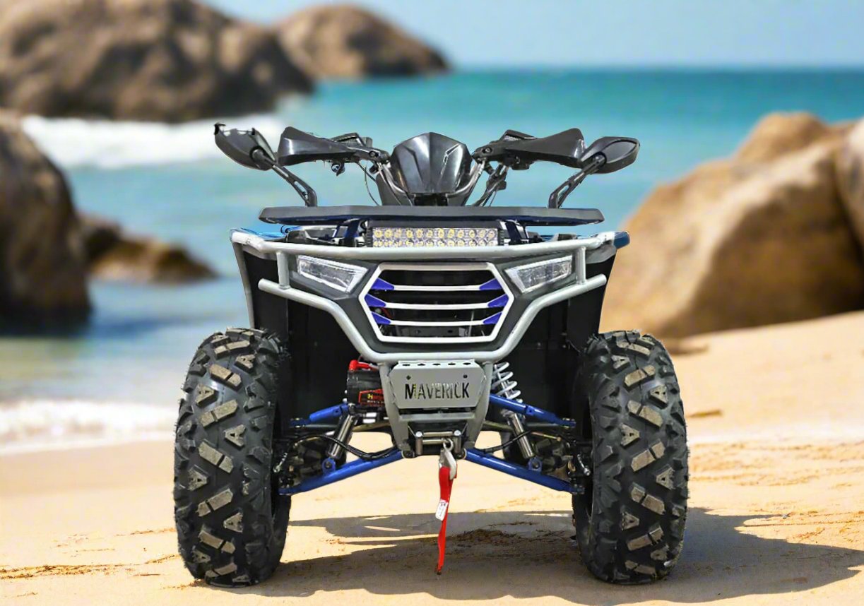 200CC MAVERICK ATV 4 Stroke Petrol Engine Automatic Transmission (Quad Bike) Off-Road ATV - 12 to 100 years old - NO RETURNS