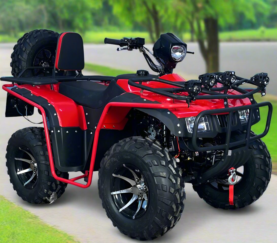 250cc SUPER HUNK ATV 4 Stroke Petrol Engine Automatic Transmission (Quad Bike) Off-Road ATV - 12 to 100 years old - NO RETURNS