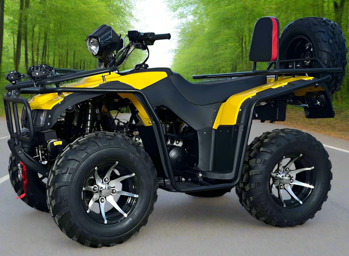 250cc SUPER HUNK ATV 4 Stroke Petrol Engine Automatic Transmission (Quad Bike) Off-Road ATV - 12 to 100 years old - NO RETURNS