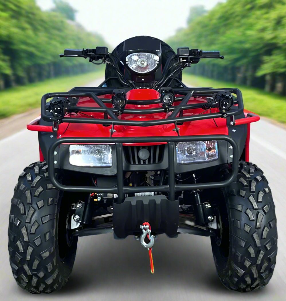 250cc SUPER HUNK ATV 4 Stroke Petrol Engine Automatic Transmission (Quad Bike) Off-Road ATV - 12 to 100 years old - NO RETURNS