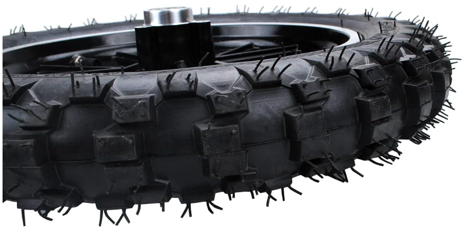 Black rear wheel 2.50-10 TYRE+RIM 49cc, 50cc Dirt Bike Gas Dirt Bike Pit Bikes Youth Dirt Pitbike Mini motorcycle parts