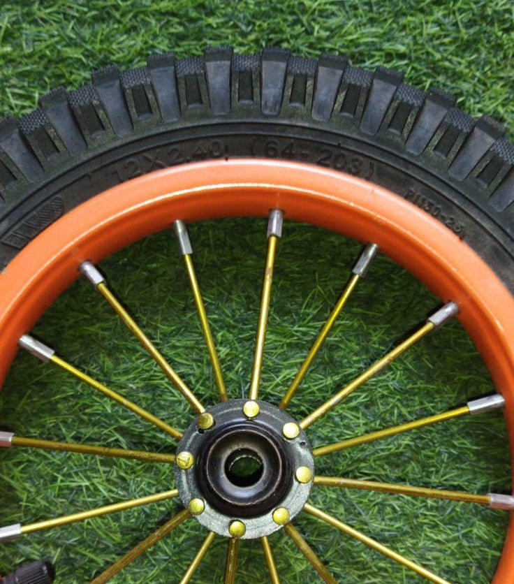 64-203 12x2.4 HY-104-03 Bicycle Tricycle Tyre with Rim