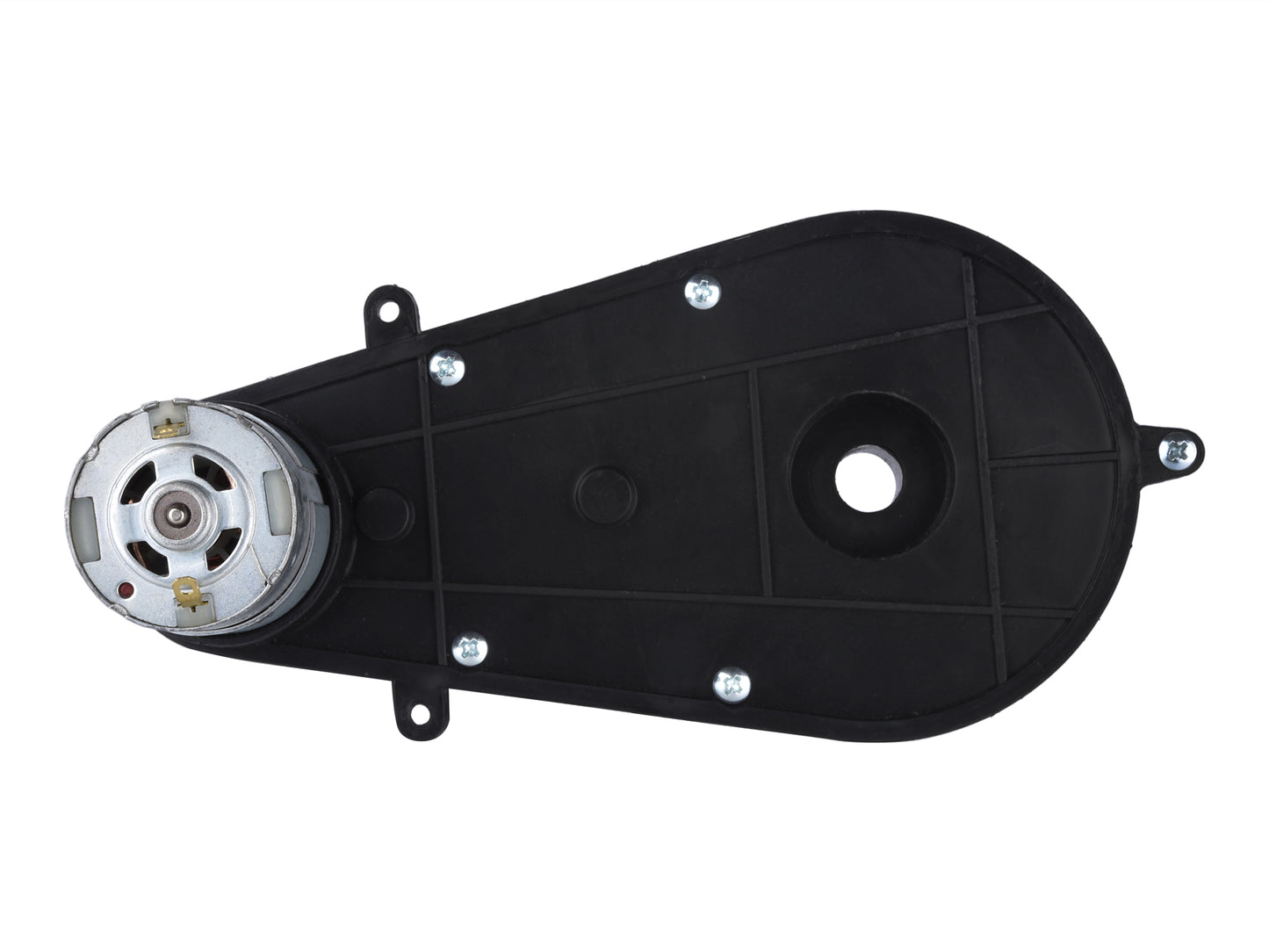 6V 18000 RPM Gearbox WITH Motor (Suitable for 12V 18000RPM Gearbox also), 10 mm Inner Diameter 6 Grooves – RS550