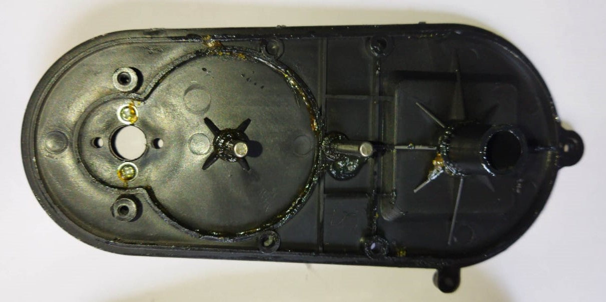 6V Car and Bike Gearbox Case - RS390 (No gears or Motor, Only Cover)