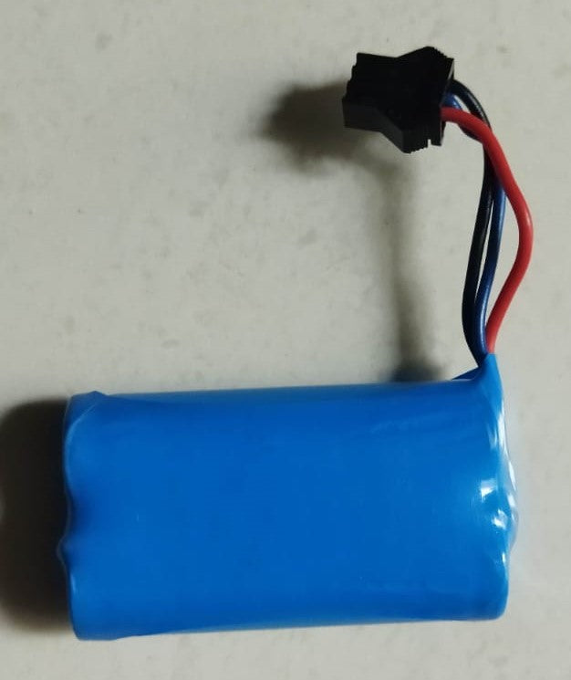 Lithium-ion Rechargeable Battery 7.4V 1200mah - 3 Pin Wire