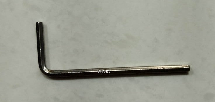 Hexagon Socket Screw Keys Allen Wrench 2.0mm (Size 2) - Suitable for Kids Bike Hand accelerator fittings