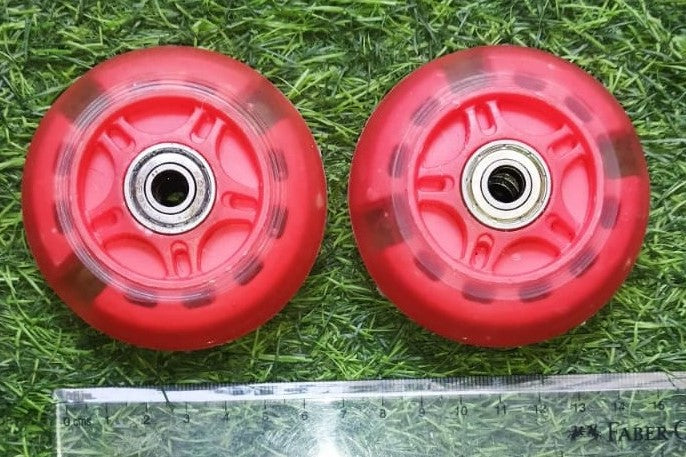 BMW K1300S Balancing wheel or Support wheel or Side wheel WITHOUT steel rod - 2 Pcs