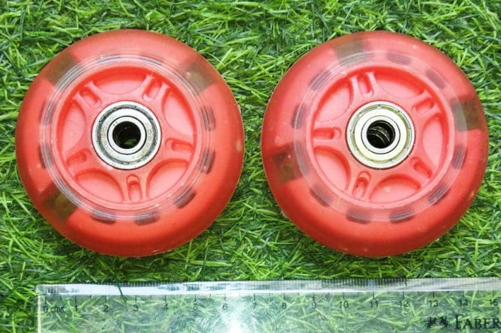 BMW K1300S Balancing wheel or Support wheel or Side wheel WITHOUT steel rod - 2 Pcs