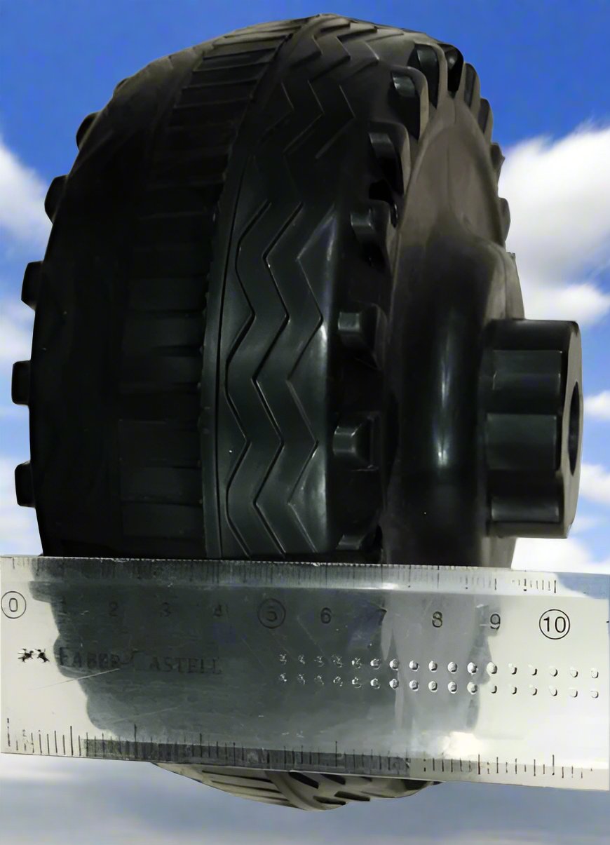 Car Jeep Back Rear Tyre Wheel T25 - LWH 18x7x18 cms