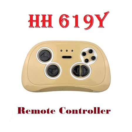 HH-619Y Grey Remote - 9 buttons