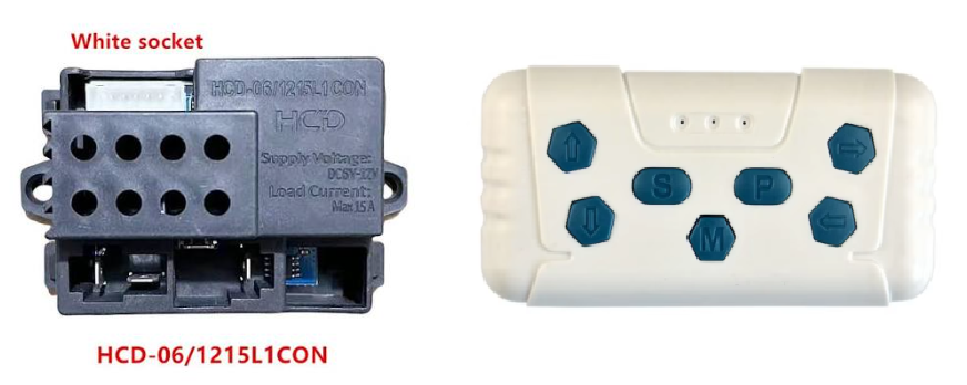 HCD-06/1215L1CON Controller WITH Remote - 6V-12V