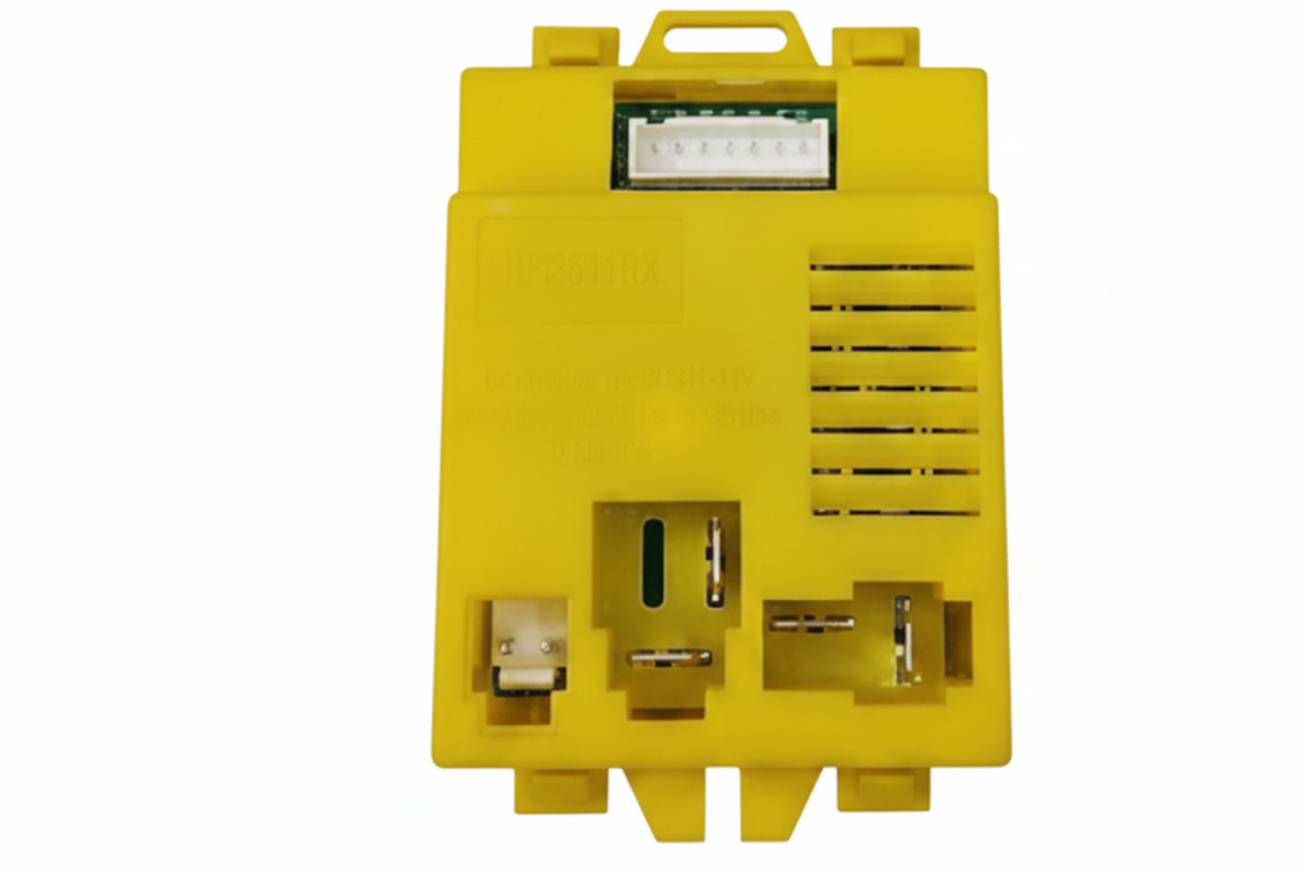 HH2511RX 6V-12V yellow, Remote HH2511Y white square CONTROLLER WITH REMOTE (7 Pin)