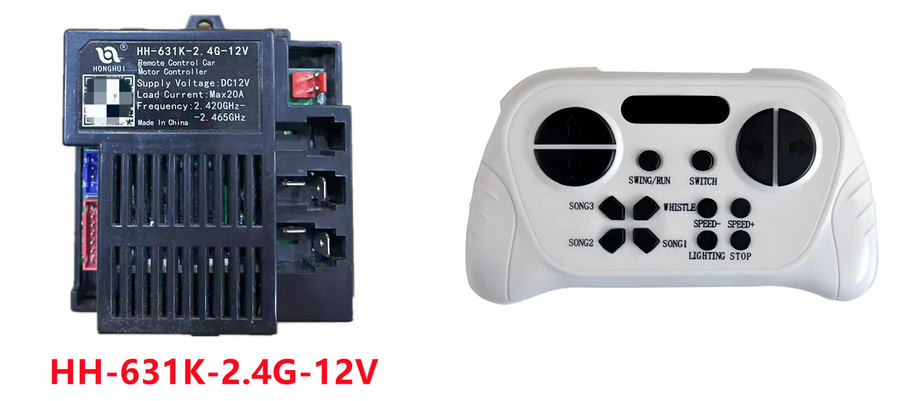 HH-631K-2.4G-12V Controller WITH remote