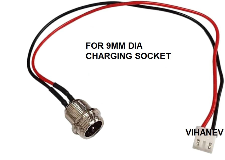Hoverboard Segway Charging Socket - 9mm diameter