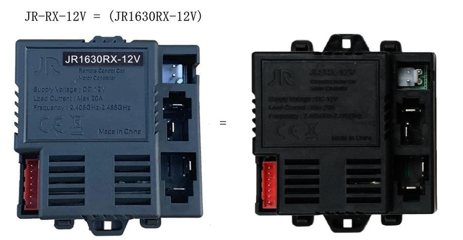 JR1630RX-12V Controller WITH Remote - 7 Pin Red