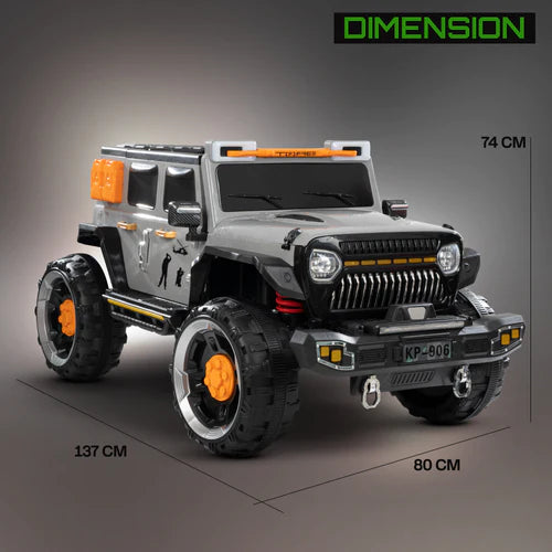 12V Kids 4*4 Ride on Jeep - Model KP-906 - 2 to 10 years