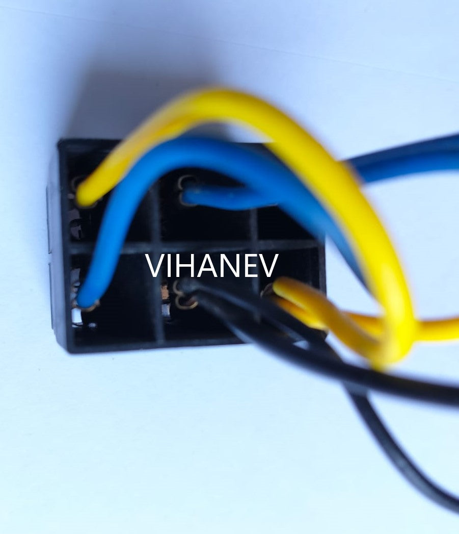Kids Car / Bike Wiring 6 Pin Female Connector - 0.5 feet wire length