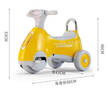 Kids 6V Ride on Tricycle cum Motorcycle - T1