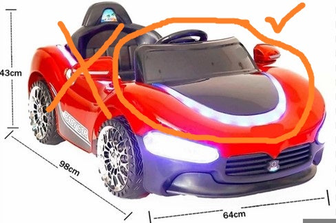 Model 888P Front glass windshield