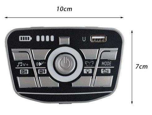 12V Multifunction Multimedia Music Player - 12V - U