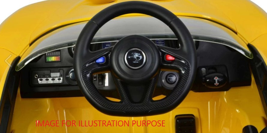 Kids Officially licensed McLaren P1 12V Car Steering - L1