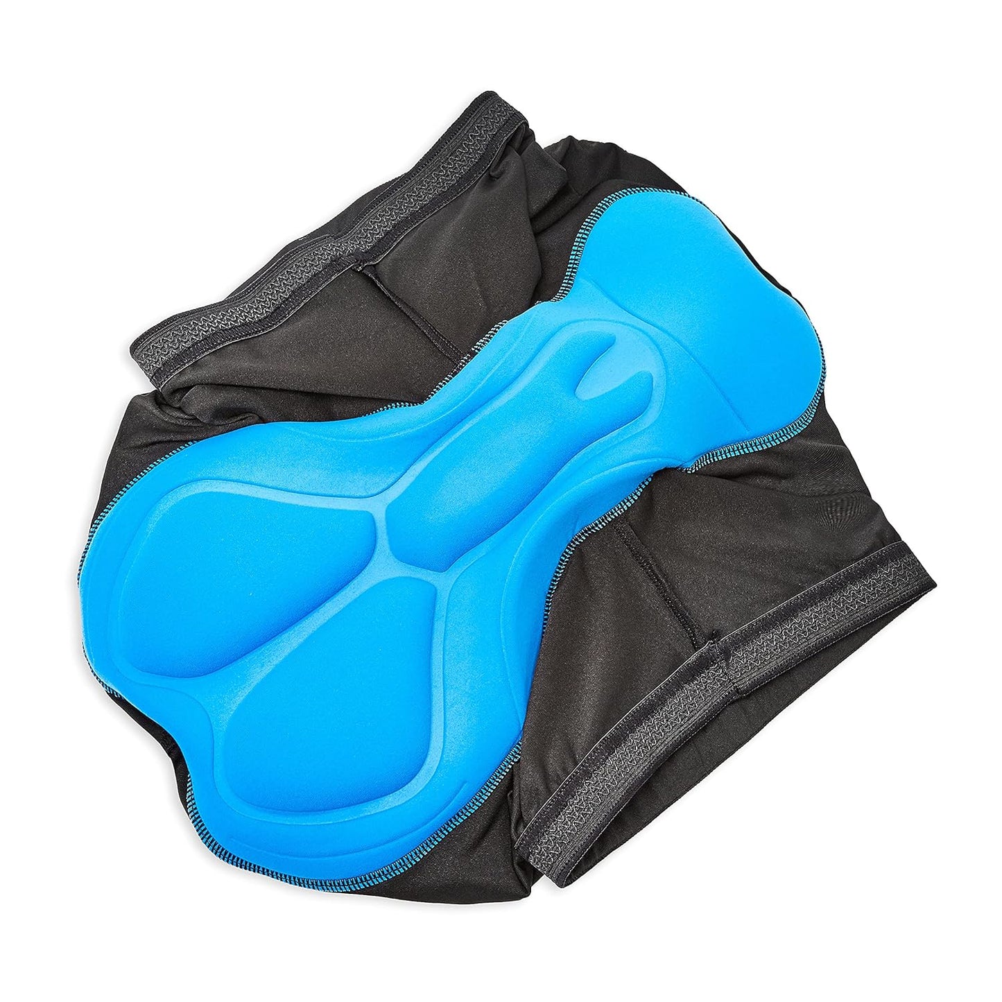 Polyester Cycling Shorts with Inner Padding and Anti-Slip Leg Grips