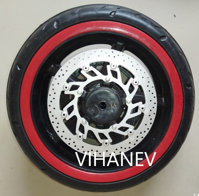 RR Bike Front Tyre Wheel - 1 Pc (Colour may be different)