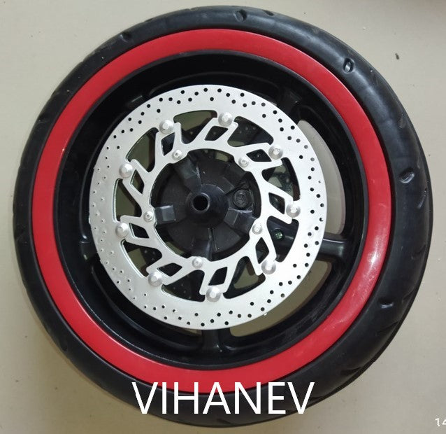 RR Bike Front Tyre Wheel - 1 Pc (Colour may be different)