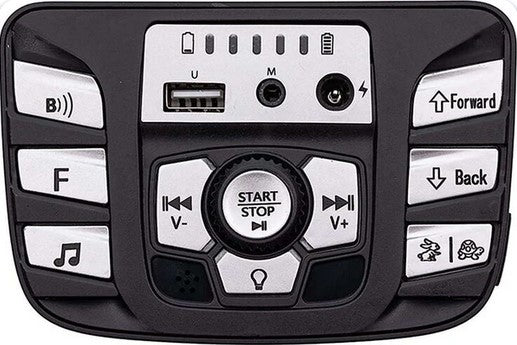 12V Multifunction Multimedia Music player - Compatible to RX77 controller model