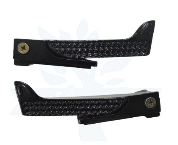 OLA Compatible SIDE FOOTREST LEFT AND RIGHT BLACK
