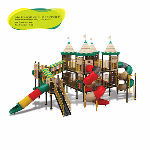 Slides House for 20-25 Kids Group | 1 Month Warranty | 1 to 12 years