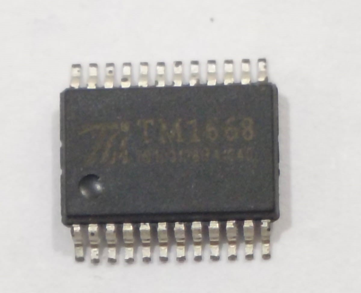 TM1668 Small Size IC for LED Display And Keypad Driver IC - MI Electric Scooter Display / Dashboard IC (L 8.6 W 1.5 H 7.8 mm)
