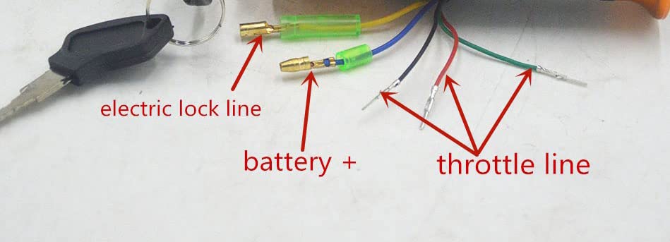 Hand Accelerator with LCD Display Power Indicator for 24V, 36V, 48V Electric Bicycles and Scooters