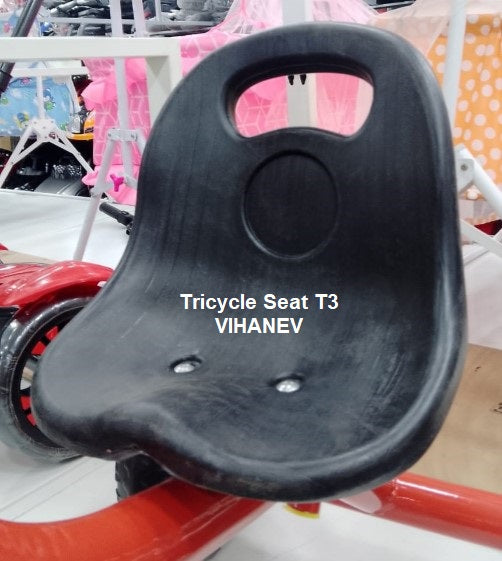 Tricycle Seat T3 Distance between holes is 7 Cms