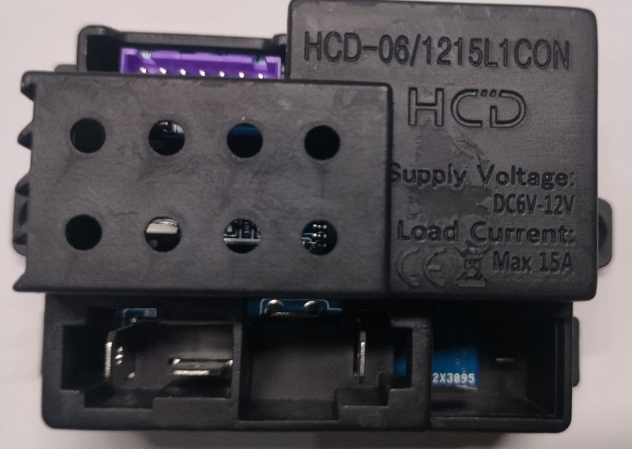 P159 BIKE Controller HCD-06/1215L1CON WITHOUT remote 6V-12V (Lovender 7 Pins)