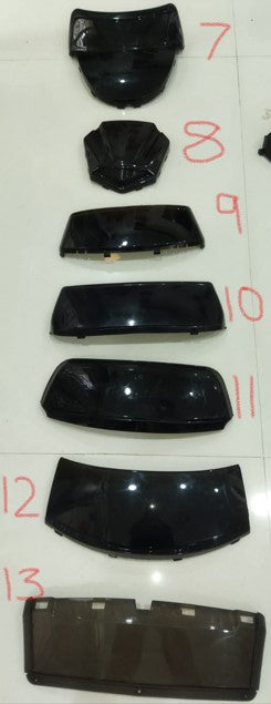 Ride on Jeep Car Windshield Plastic Glass - No 7 to 13 - only 1 Pc