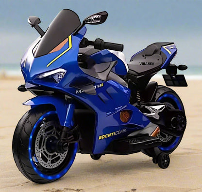 ducati kinderfahrrad 12V Ducati Panigale V4 Ride-On HSV5 Bike for Kids with Wings