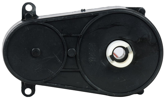 T4 - 12V Cut Type Steering Gearbox WITH Motor - 5000RPM, 12mm Inner Diameter – Gearbox RS390
