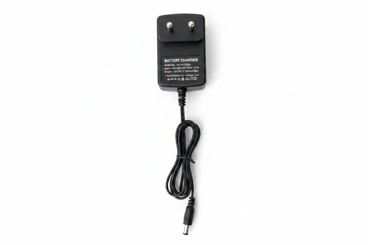 12V 1A Chinese Charger for Kids Electric Bike and Car (Red / Green light) - MODEL NO - BC1412SEM