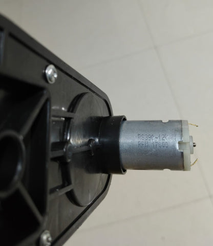 RS390 Gearbox - High Power - 12V Car and Bike Gearbox, 17000 RPM WITH Motor, 12mm Inner Diameter 6 Grooves