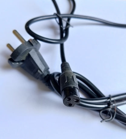 24V Charger 3 Pin Connector Wire for Kids Electric Dirt / Pocket Bike (Black)