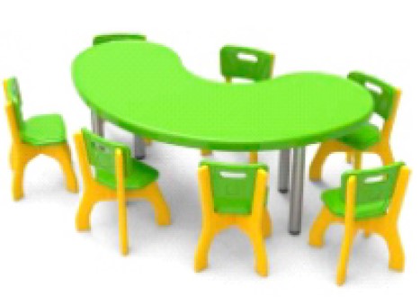 Kids Plastic Chairs and Table - Best for Schools, Nursery, Kindergarten, Home use - 1 Year Warranty - 2 to 5 Years old