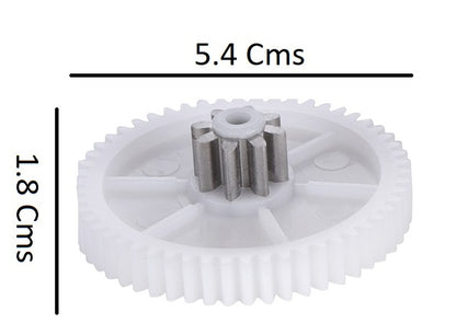 Middle Metal coated Gear Garari for 12V 6 Grooves - RS390 Gearbox