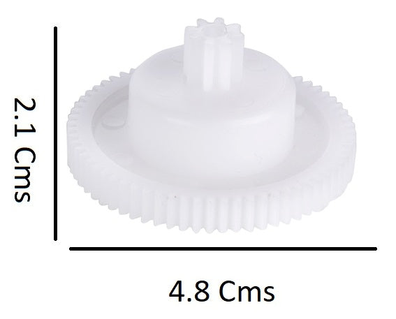 Small Gear Garari for 12V 6 Grooves - RS390 Gearbox