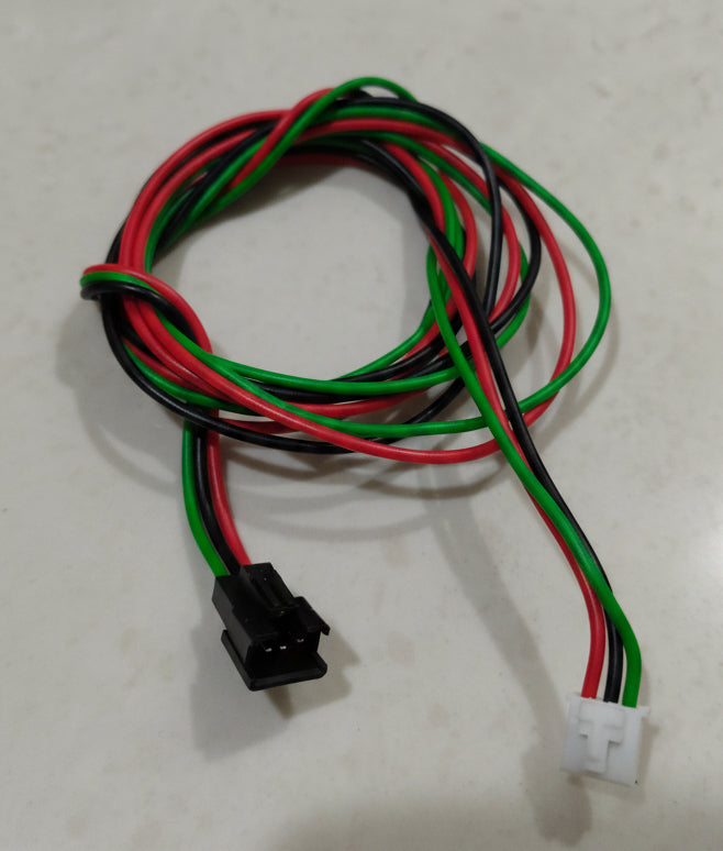 Kids Car Jeep Steering Wiring - For POBO, FORD, Jeep etc - 3 Pin Female Black Socket -  3 Pin Male White Socket